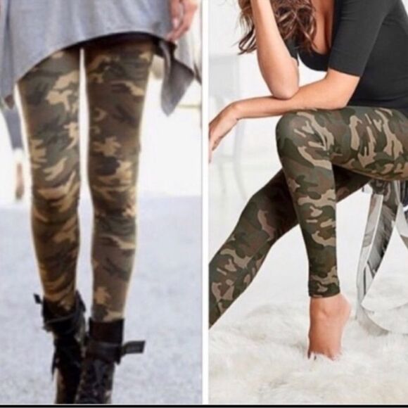 Must Have Buttery Soft Camo Leggings - Picture 1 of 3